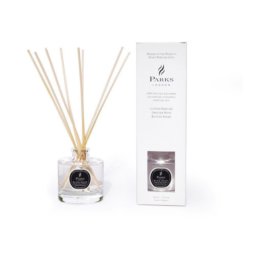 Difuzér Parks Candles Black Magic, bergamot a růže v:743222