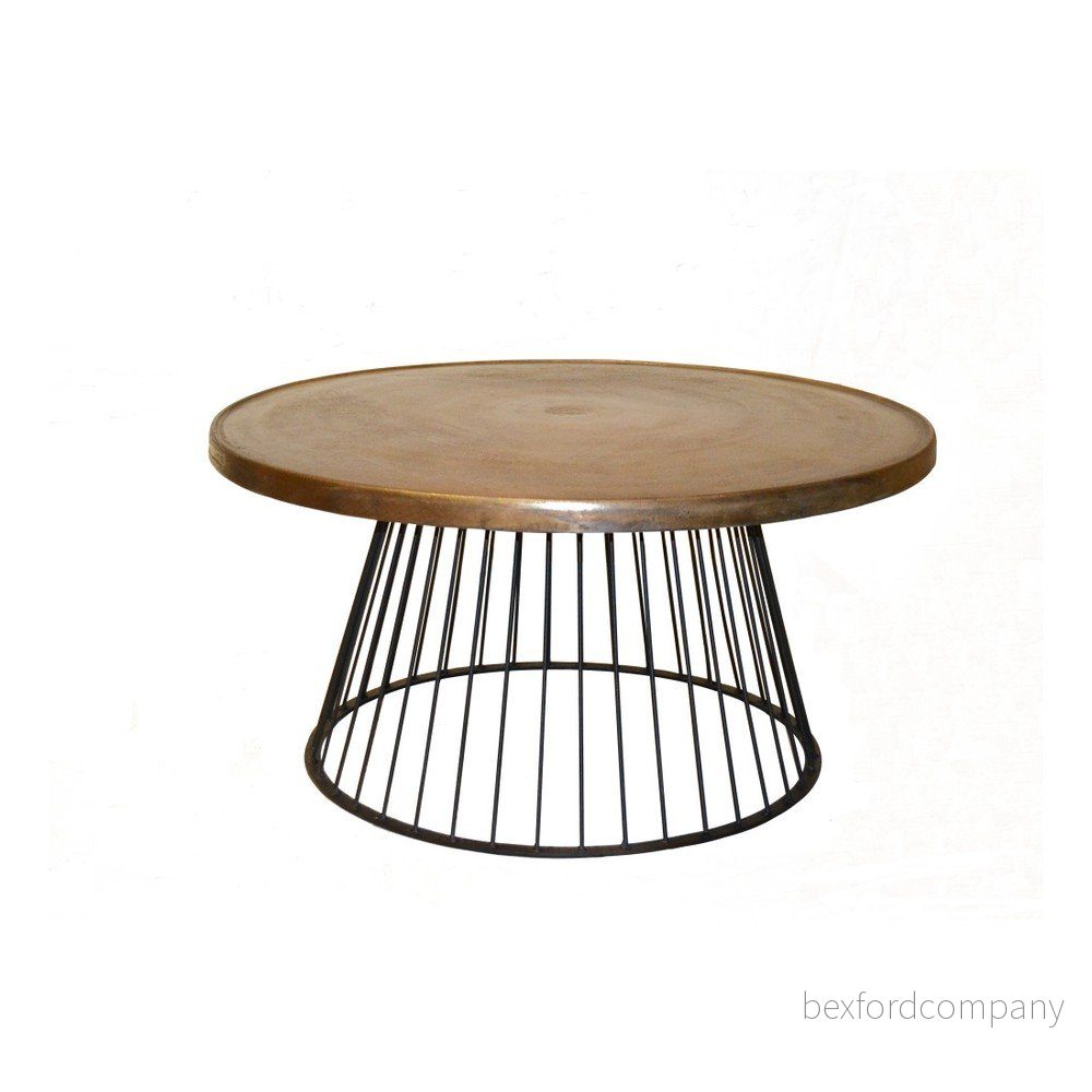 Konferenční stolek Moycor Antique, Ø 88 cm v:751340