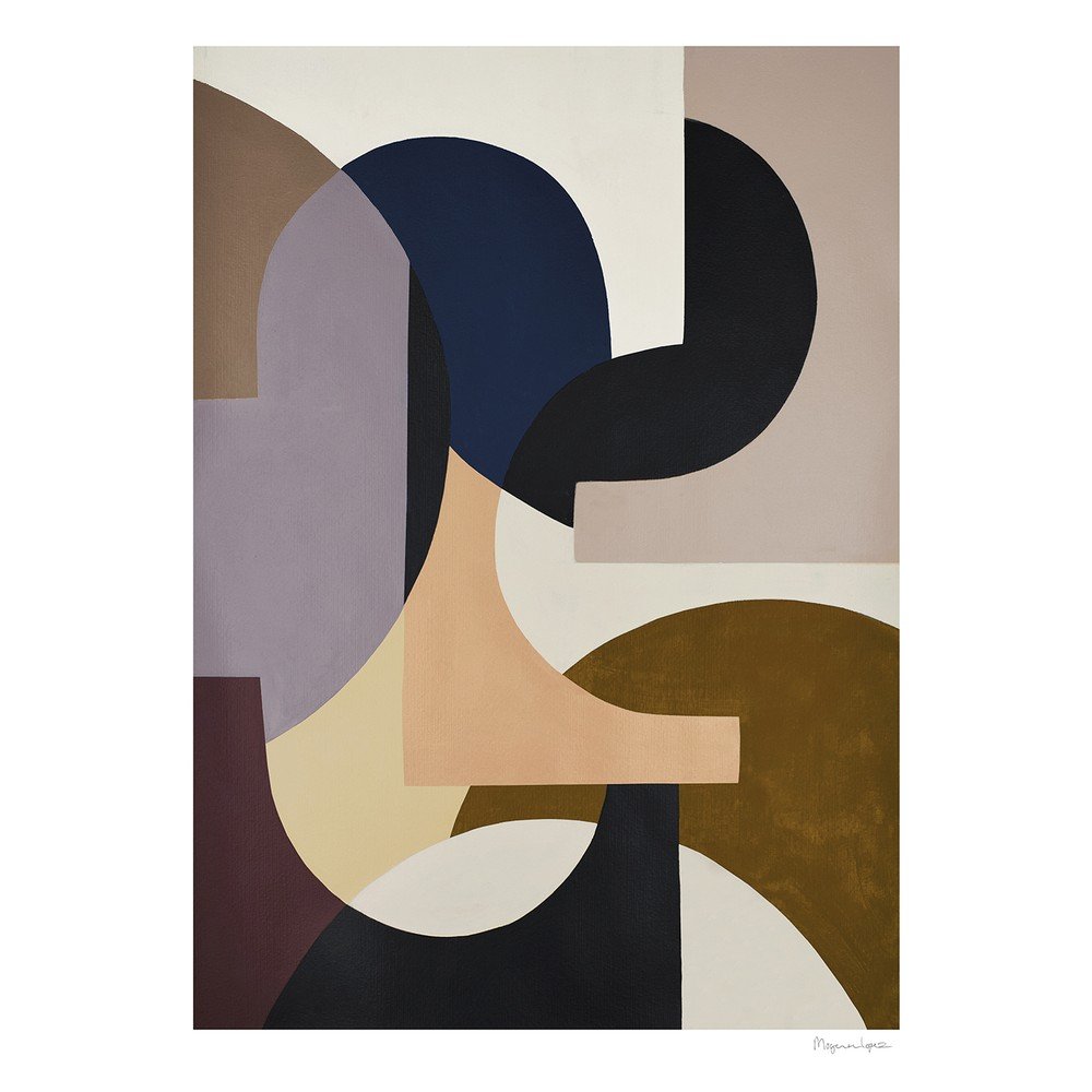 Plakát 50x70 cm Rosa – Berit Mogensen Lopez – The Poster Club v:1826180
