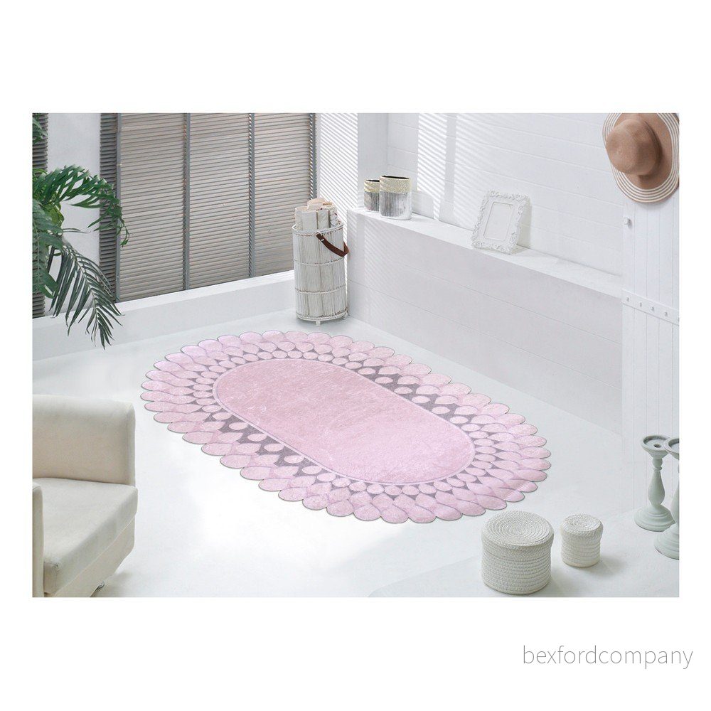 Šedý koberec Vitaus Zinno Oval Gri, 80 x 120 cm v:1075846