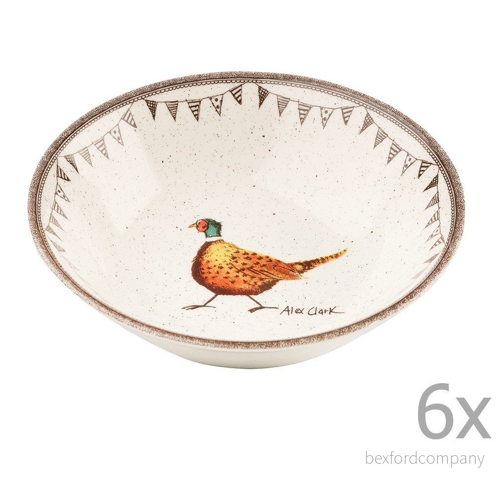 Sada 6 misek Churchill China Wildlife, 15,5 cm v:740502