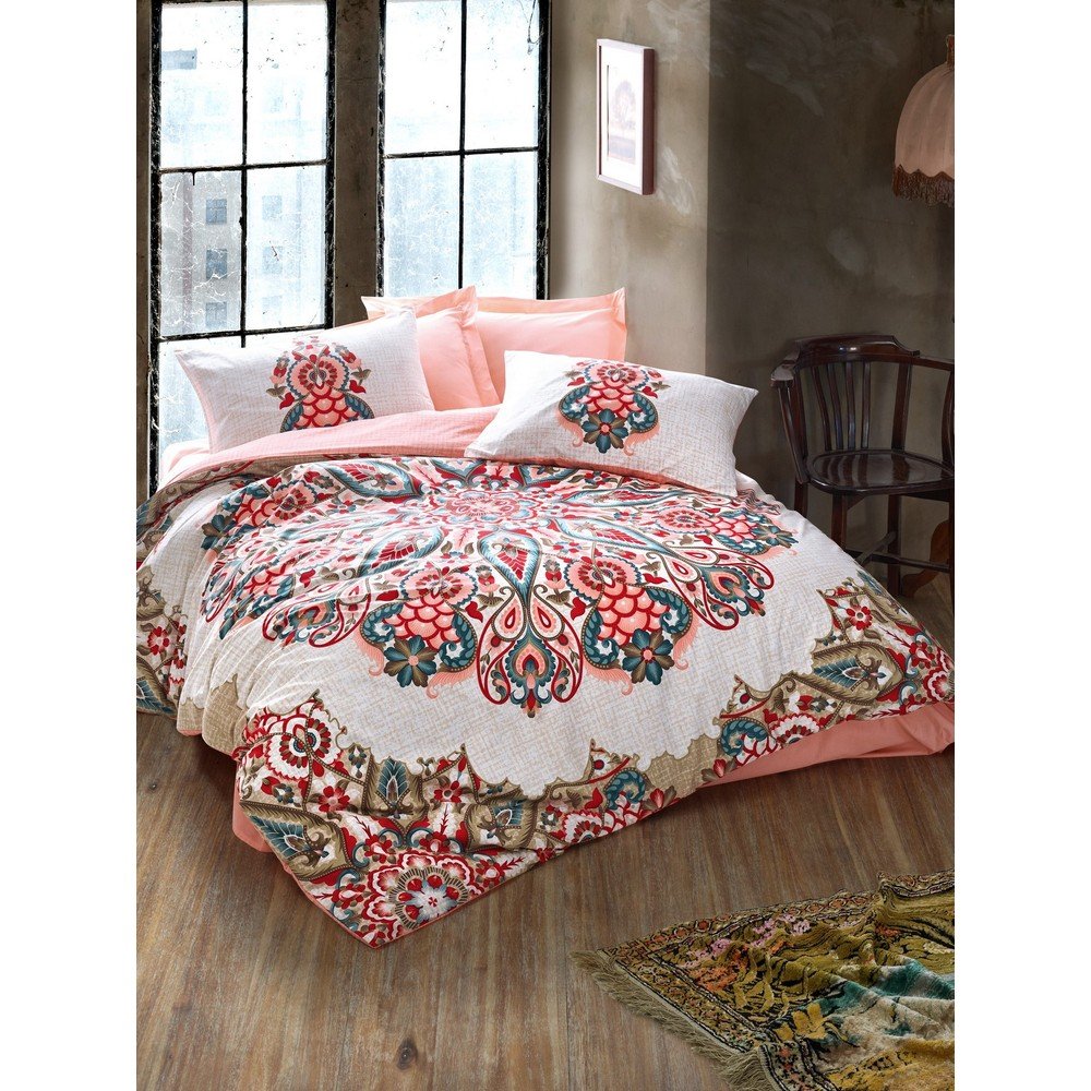 Bavlněné povlečení s prostěradlem Cotton Box Harsa, 200 x 220 cm v:1345661