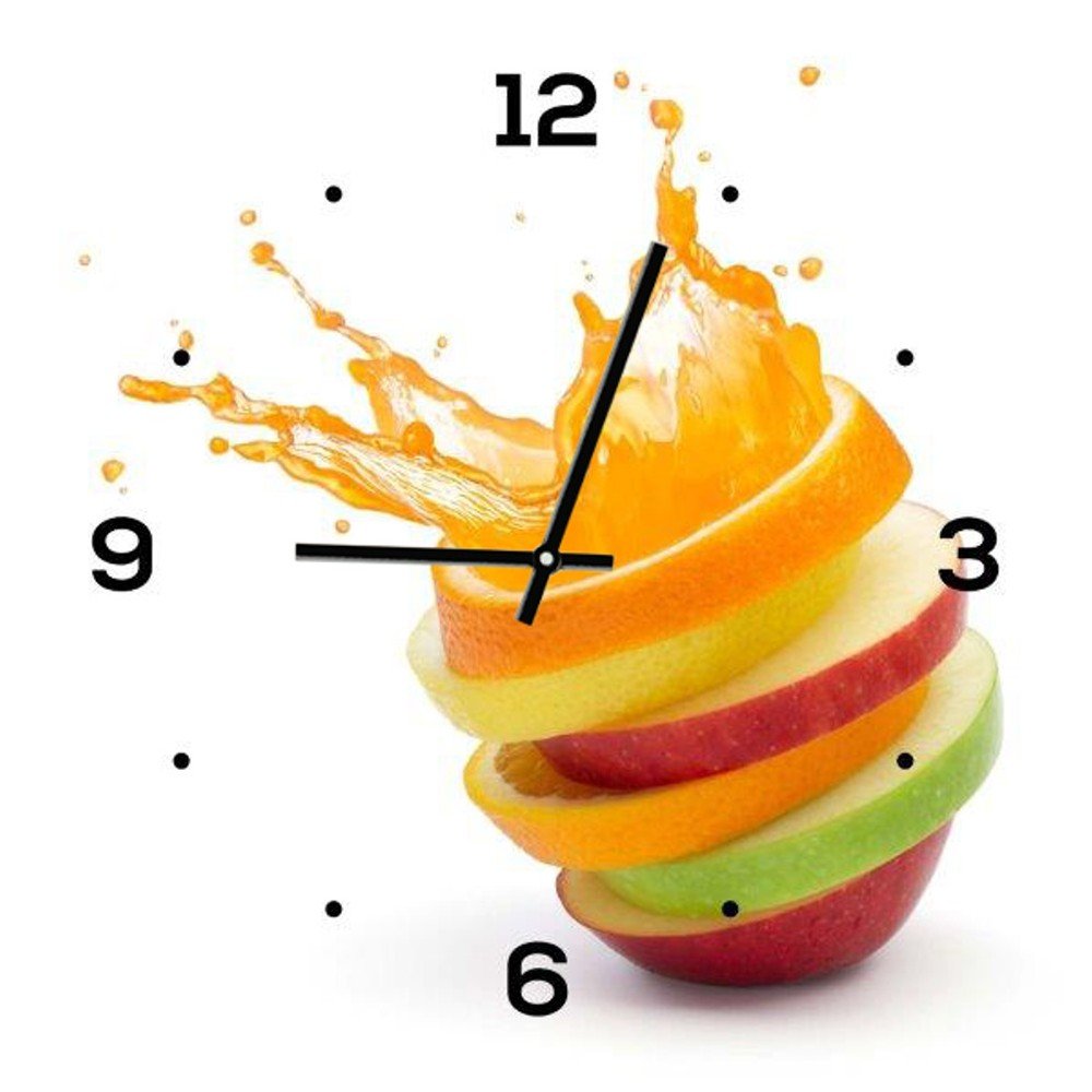 Skleněné hodiny DecoMalta Fresh, 30 x 30 cm v:819222