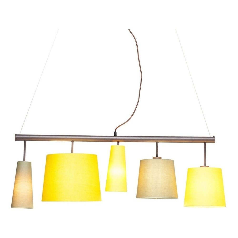 Žluté závěsné svítidlo Kare Design Parecchi, délka 140 cm v:1085176
