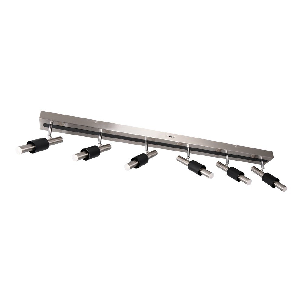 Černé/ve stříbrné barvě LED bodové svítidlo 20,5x120 cm Ikaris – Trio Select v:1811176