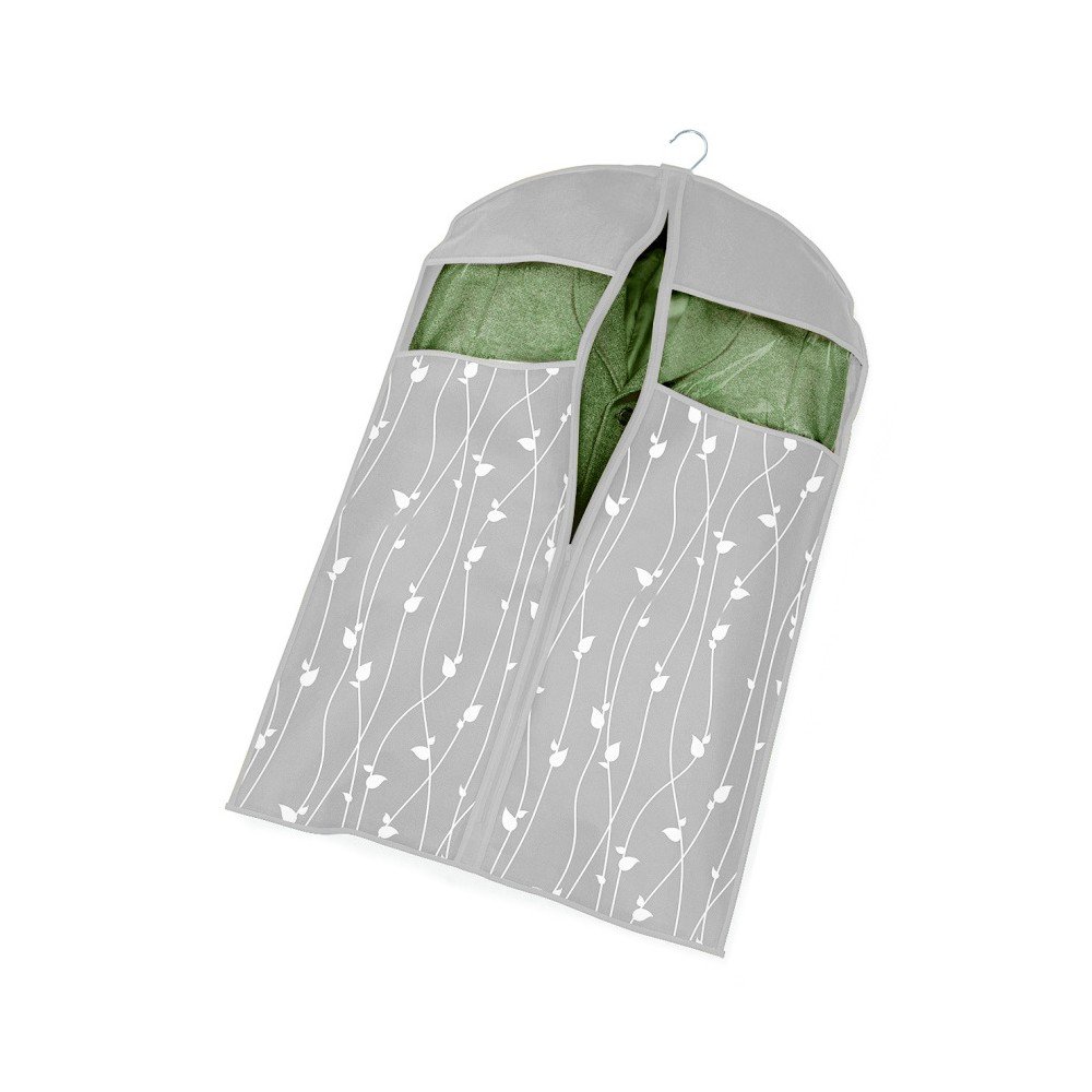 Šedý obal na oblek Cosatto Leaves, 100 x 60 cm v:1067412