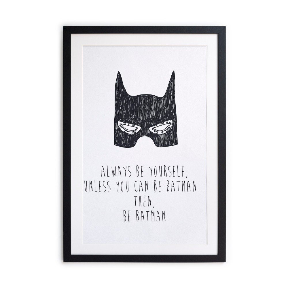Obraz v rámu Little Nice Things Batman, 60 x 40 cm v:1046656