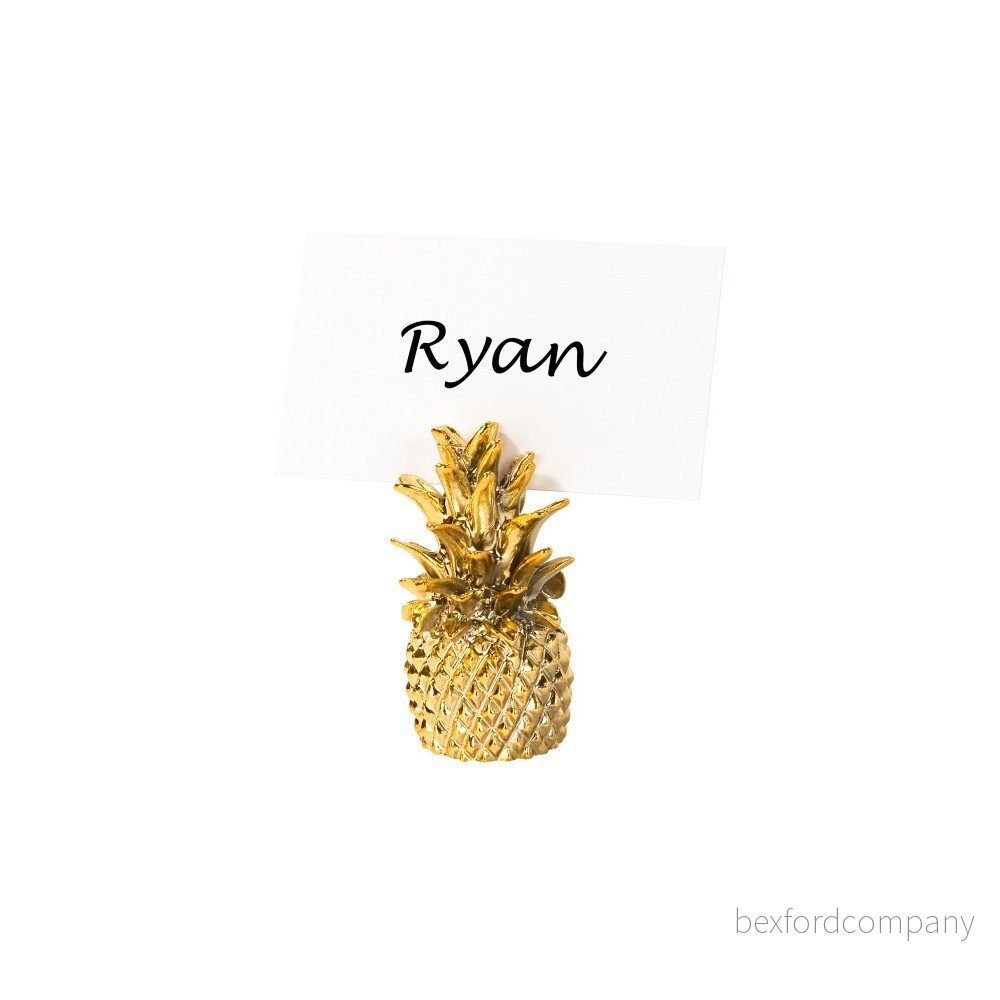 Sada 6 držátek na jmenovky ve tvaru ananasu Talking tables Pineapple v:1163988
