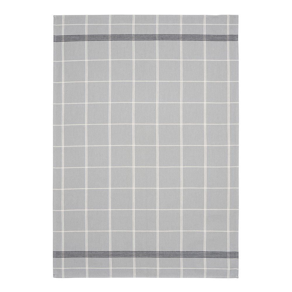 Šedá kuchyňská utěrka z bavlny Södahl Geometric, 50 x 70 cm v:1373971