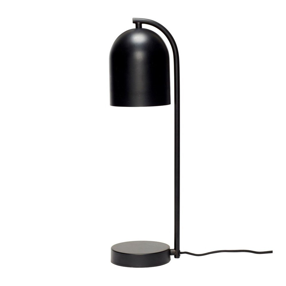 Černá stolní lampa Hübsch Hanna v:975064