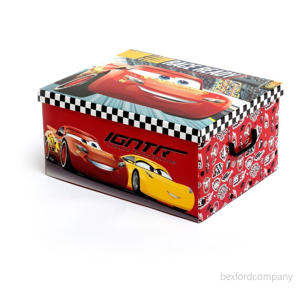 Úložný skládací box na hračky InnovaGoods Cars Folding Toy Boy, 50 x 39 cm v:1233624