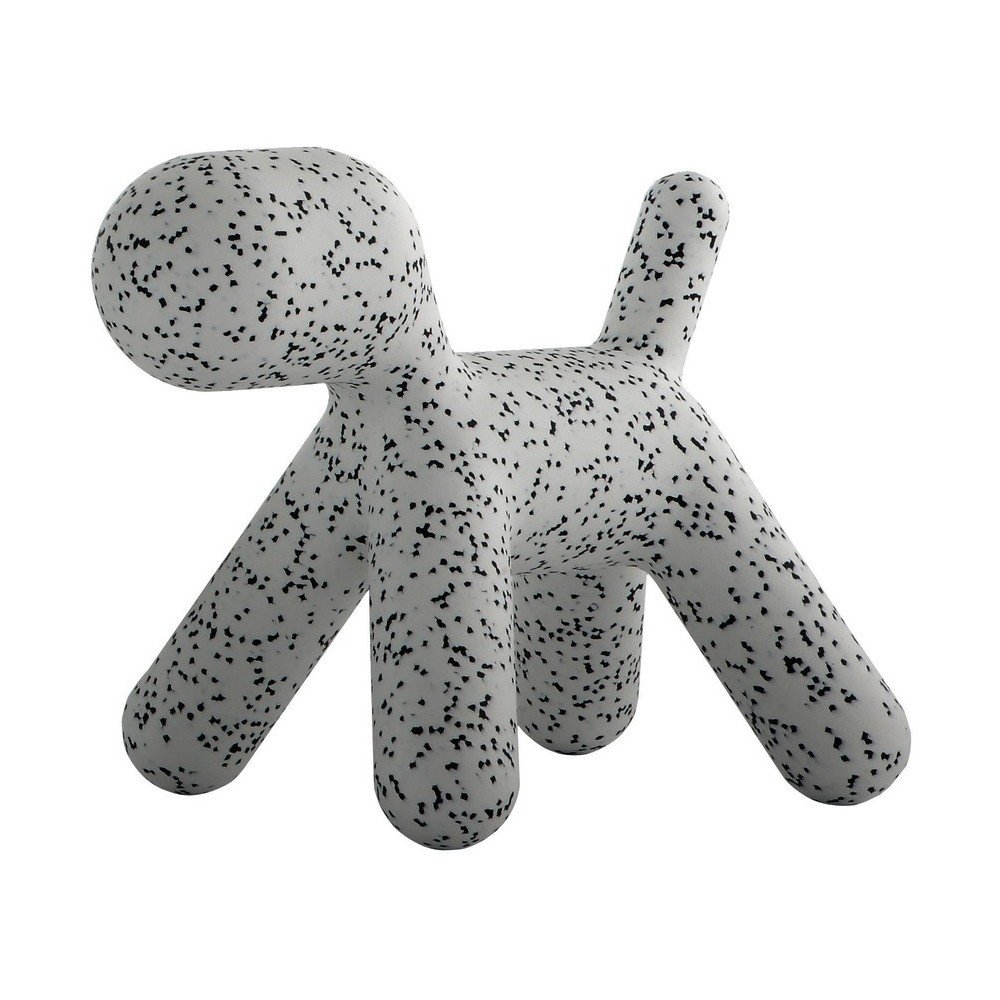 Šedo-černá dětská stolička ve tvaru psa Magis Puppy, výška 45 cm v:1306016