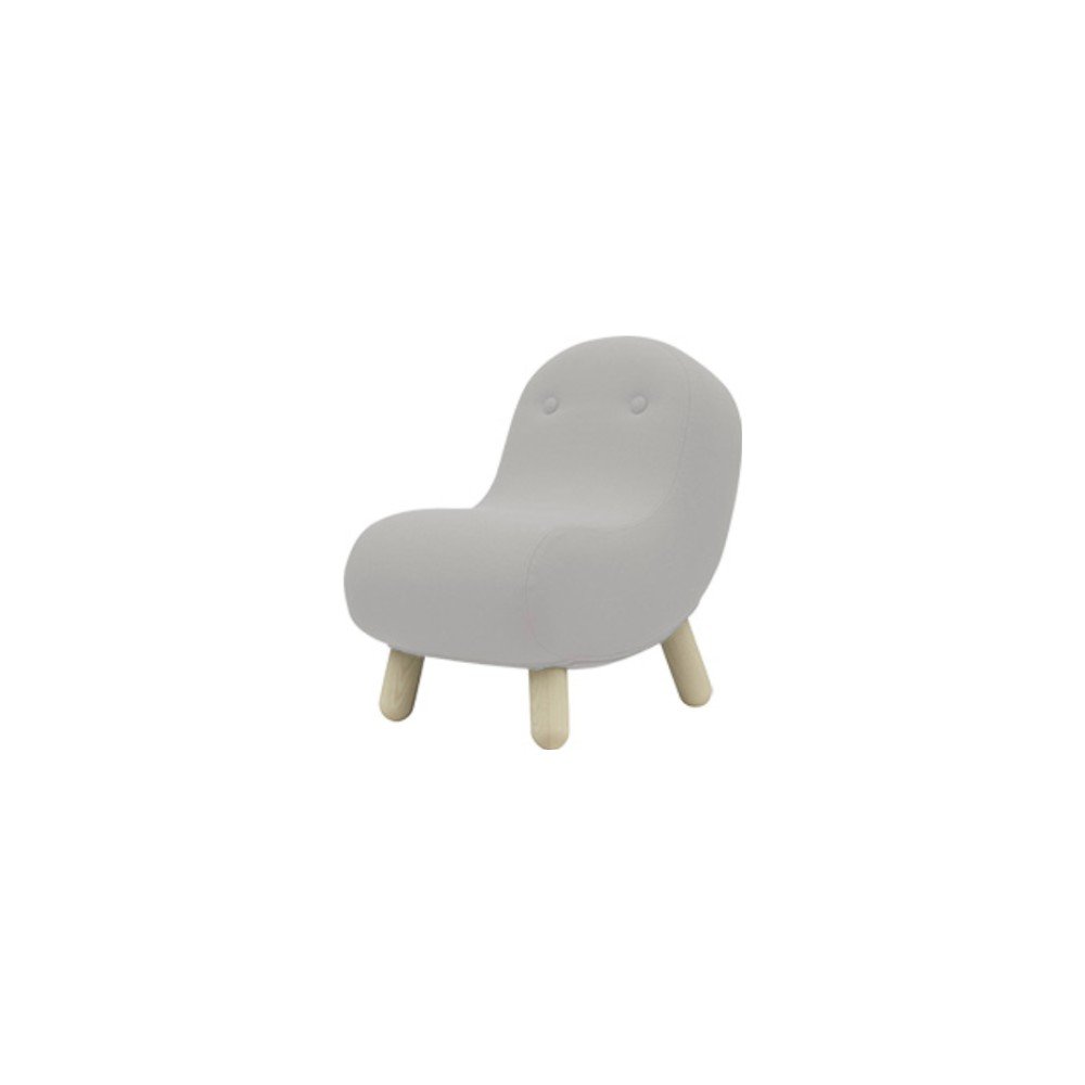 Světle šedé křeslo Softline Bob Vision Light Grey v:1194688