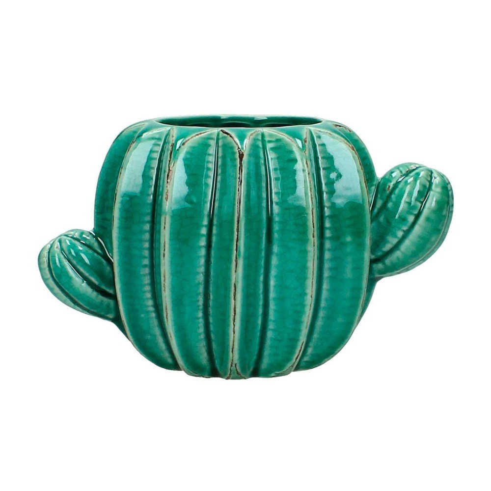 Váza z kameniny HF Living Cactus, vyška 12 cm v:1146038