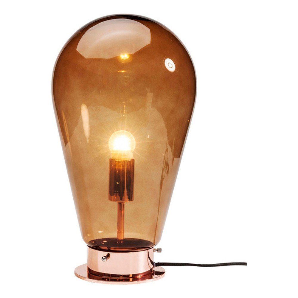Oranžová stolní lampa Kare Design Bulb v:882310