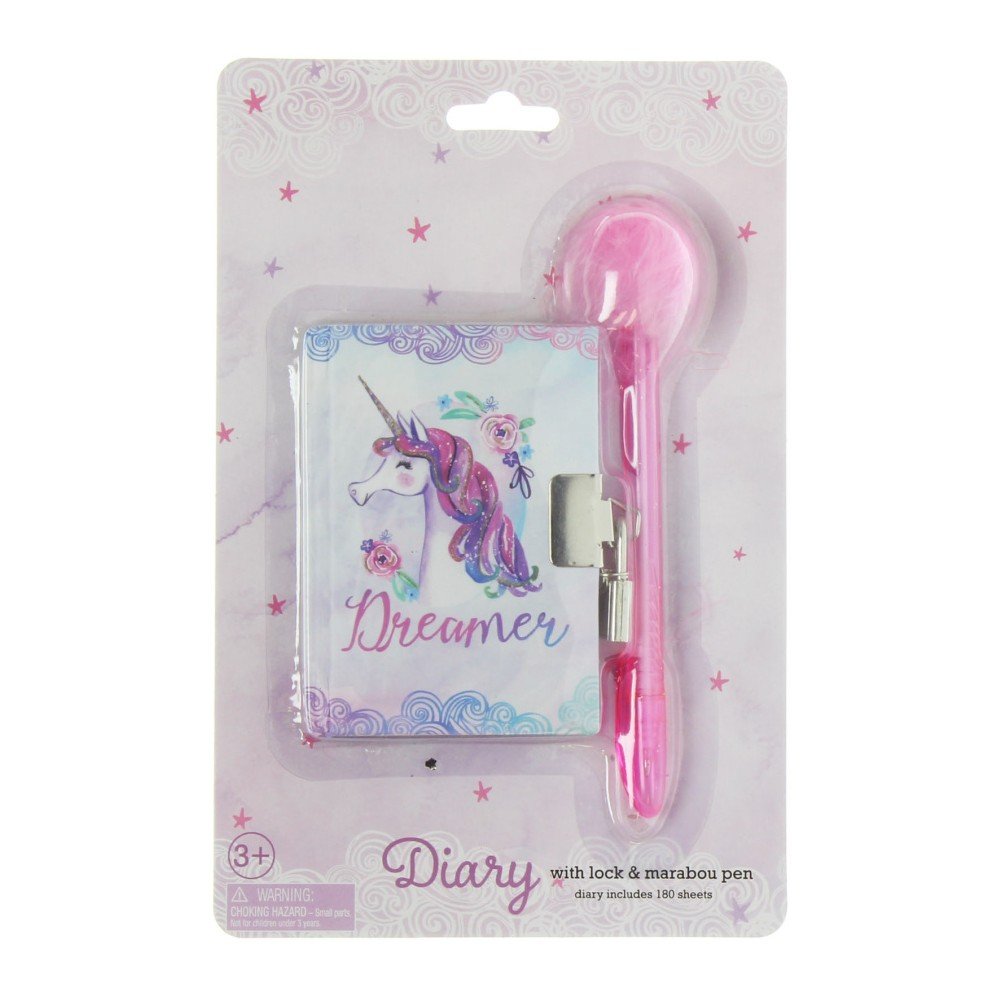 Set zápisníku na zámeček a pera Just 4 Kids Unicorn Magic v:1161482