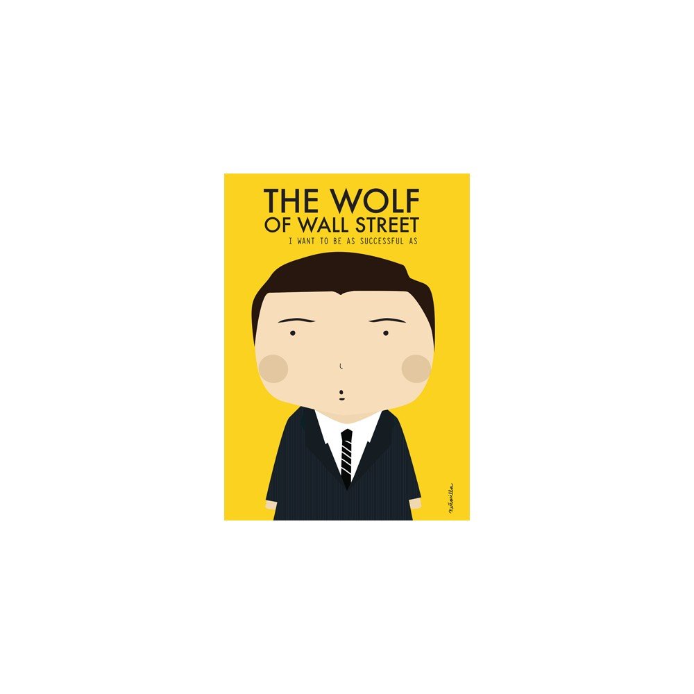 Plakát NiñaSilla Wolf of Wallstreet, 21 x 42 cm v:843692