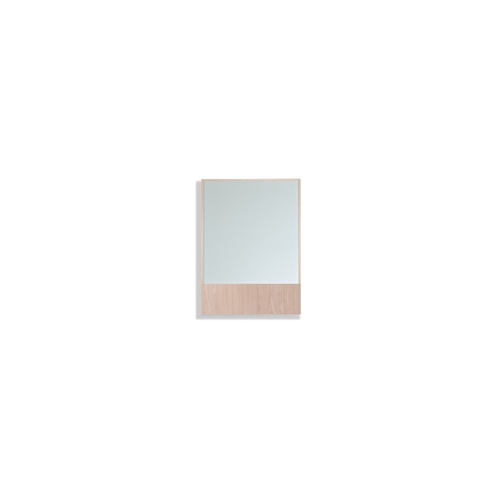 Dubové zrcadlo z dubového dřeva Another Brand Rectangle v:701314
