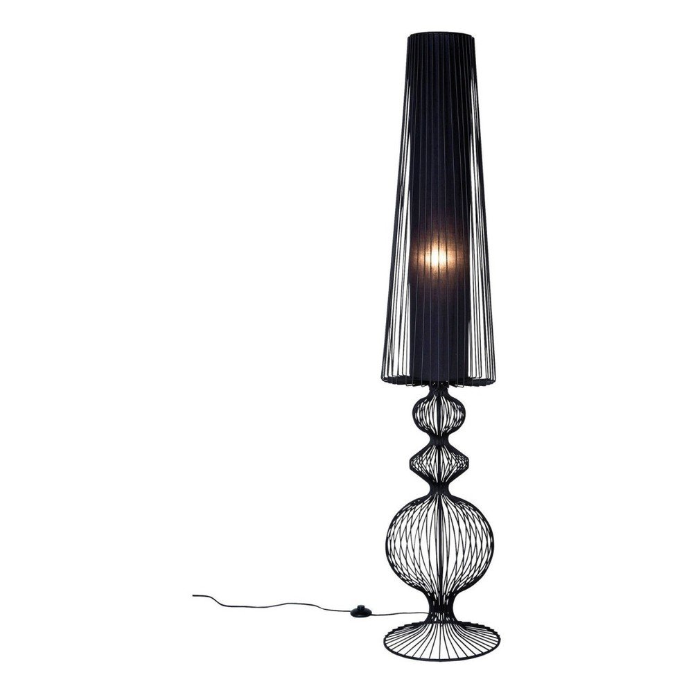 Černá stojací lampa Kare Design Swing v:896872