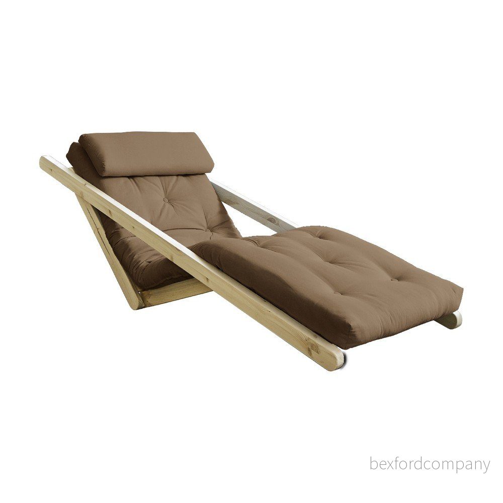 Variabilní lenoška Karup Design Figo Natural Clear/Mocca v:1225922