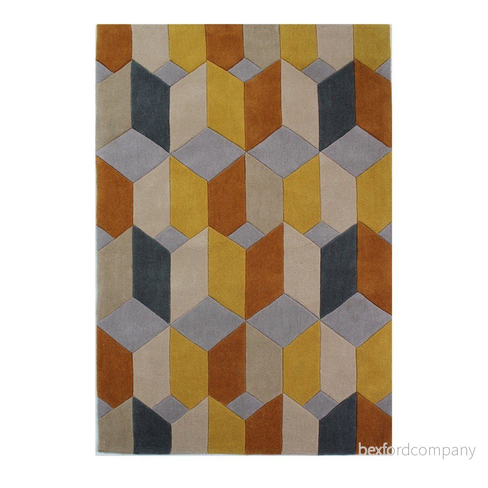Žlutý koberec Flair Rugs Scope, 160 x 230 cm v:910644