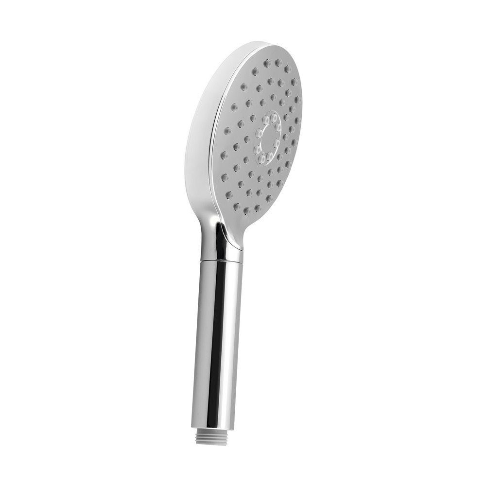 Plastová sprchová hlavice v leskle stříbrné barvě ø 12 cm – Sapho v:1437279