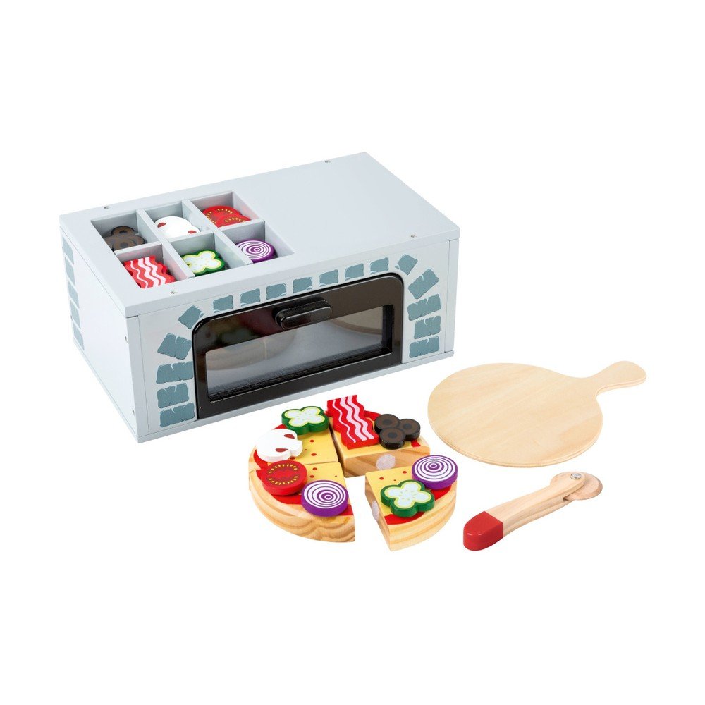 Set dětských dřevěných hraček na přípravu pizzy Legler Kitchen v:1277316