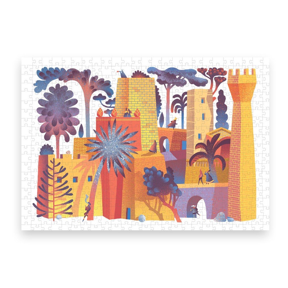 Puzzle z recyklovaných materiálů Pucle Kasbah, 500 dílků v:1158908