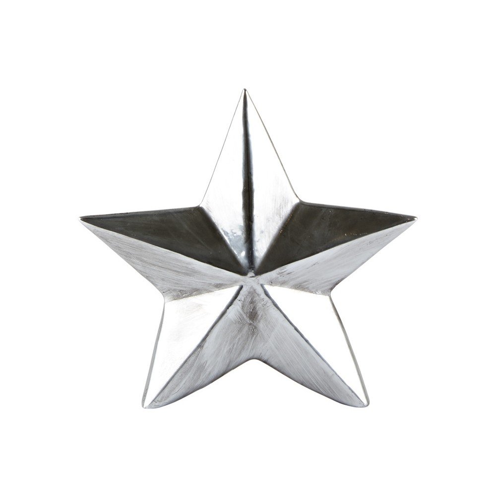Dekorativní soška KJ Collection Star Silver, výška 14 cm v:721348