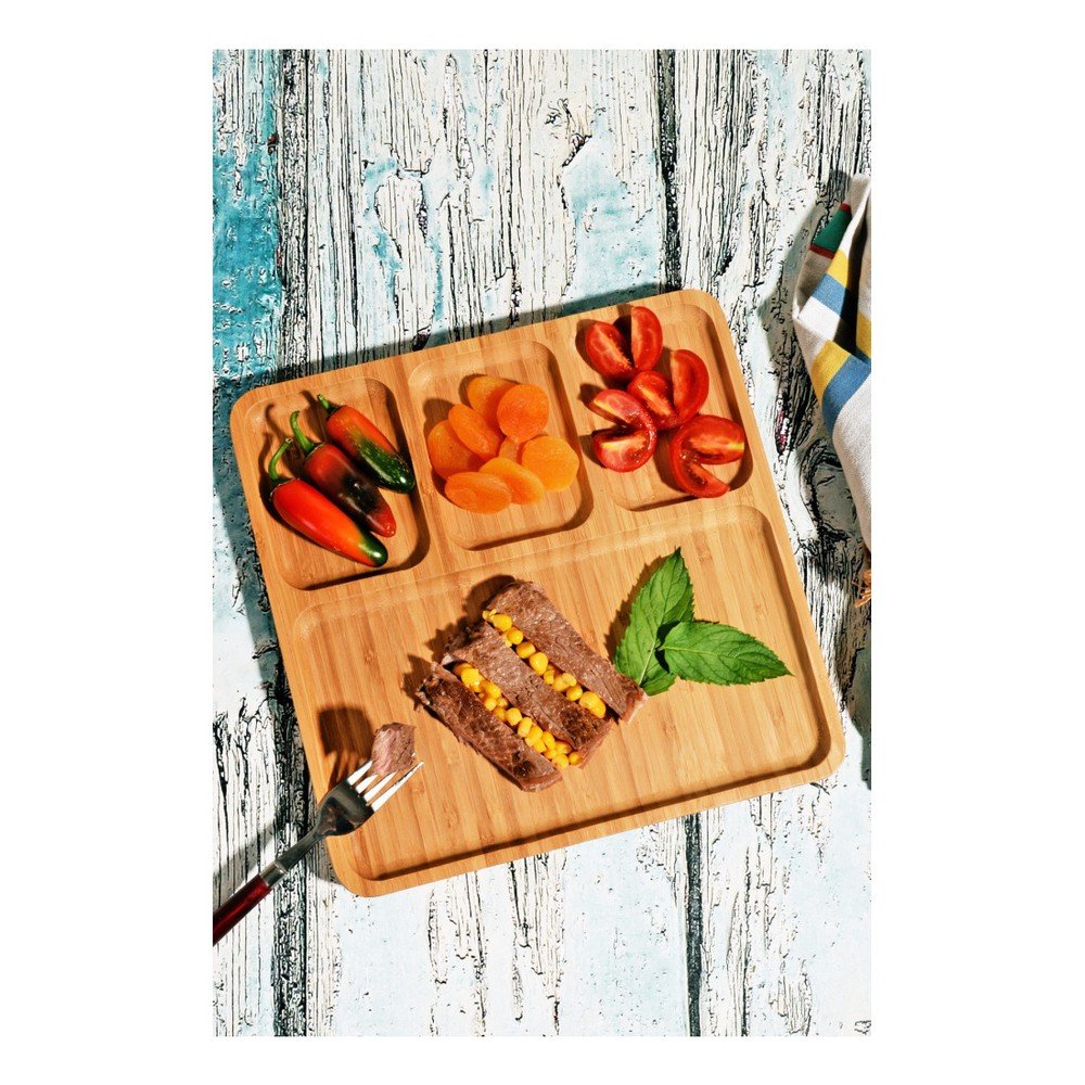 Bambusový podnos Kutahya Snacks, 28 x 28 cm v:1026142