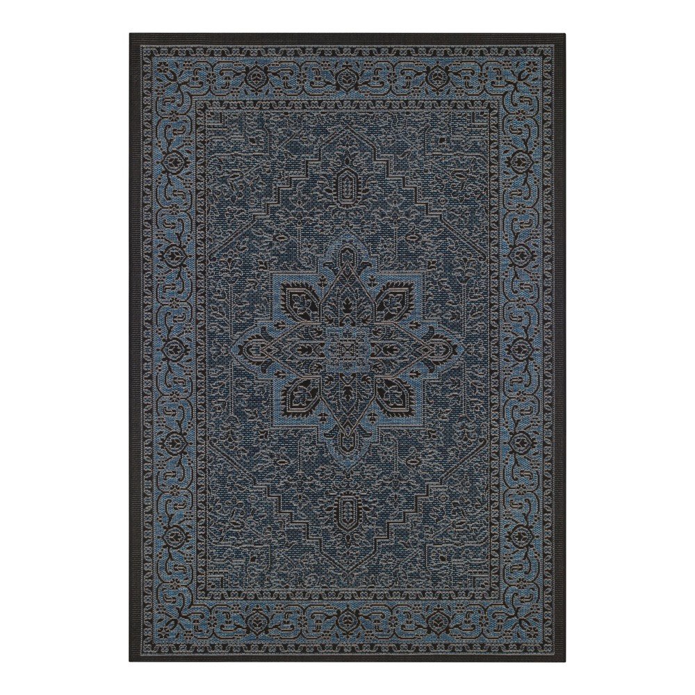 Černo-modrý venkovní koberec NORTHRUGS Anjara, 160 x 230 cm v:1337435