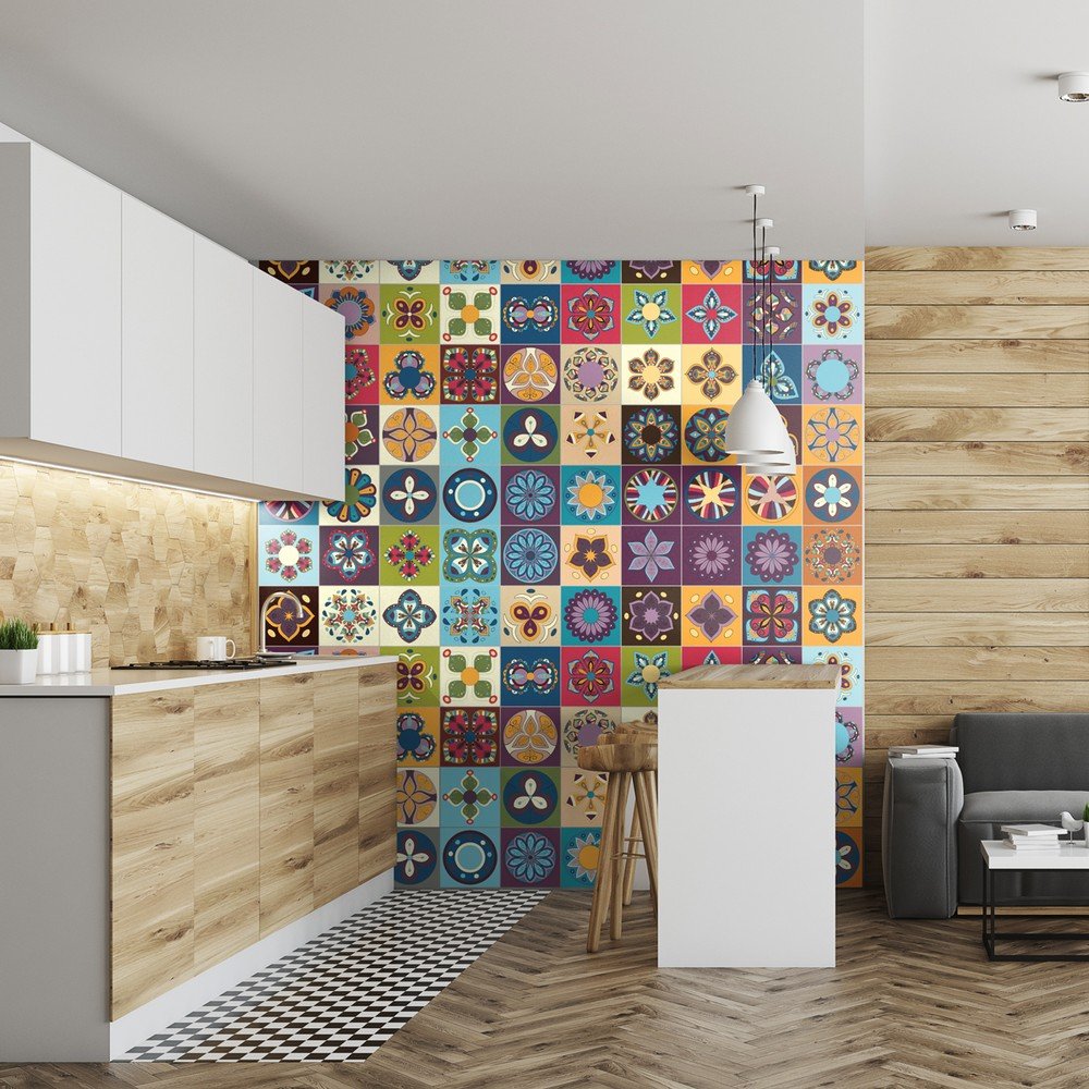 Sada 60 samolepek Ambiance Azulejos v:1007216