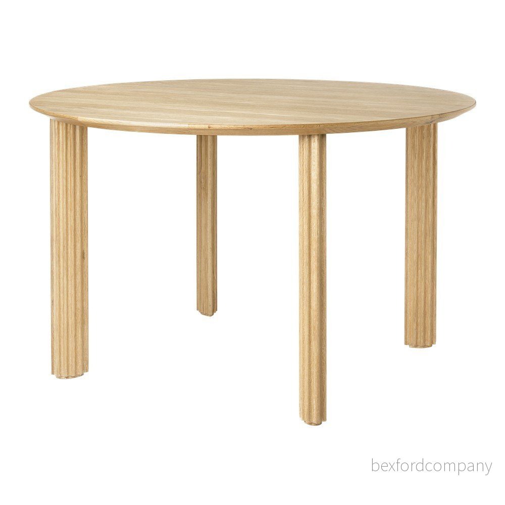Kulatý jídelní stůl z dubového dřeva ø 120 cm Comfort Circle – UMAGE v:1561120