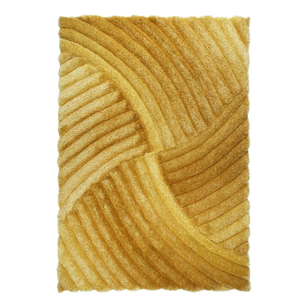 Oranžový koberec Flair Rugs Furrow, 80 x 150 cm v:1250940