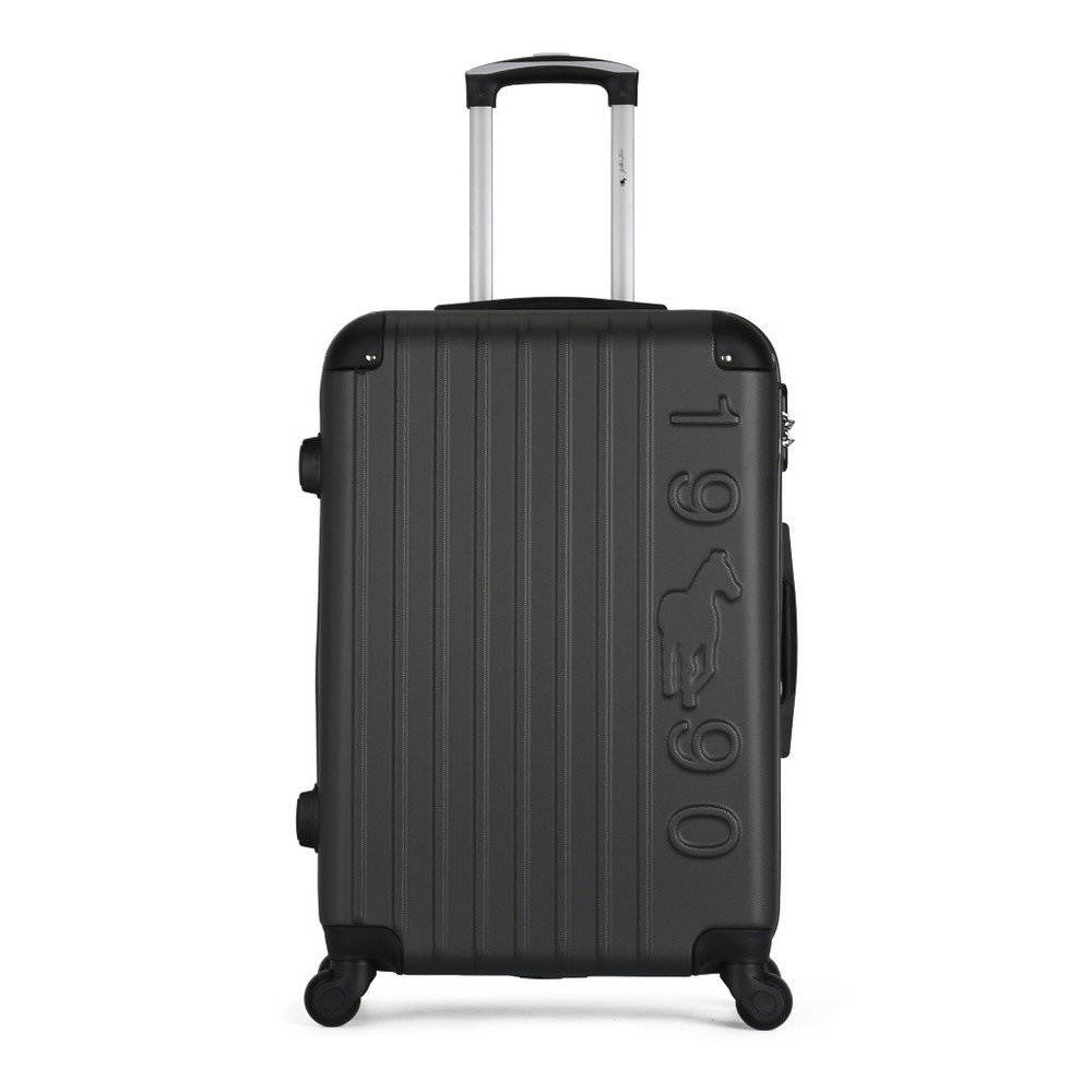 Tmavě šedý cestovní kufr na kolečkách GENTLEMAN FARMER Valise Grand Cadenas Integre Malo, 45 x 65 cm v:1097318
