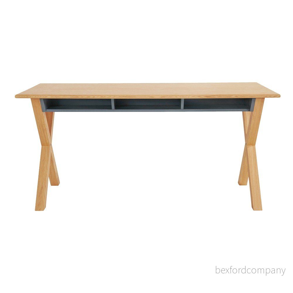 Pracovní stůl s deskou v dubovém dekoru 70x160 cm Luca – Woodman v:1535826