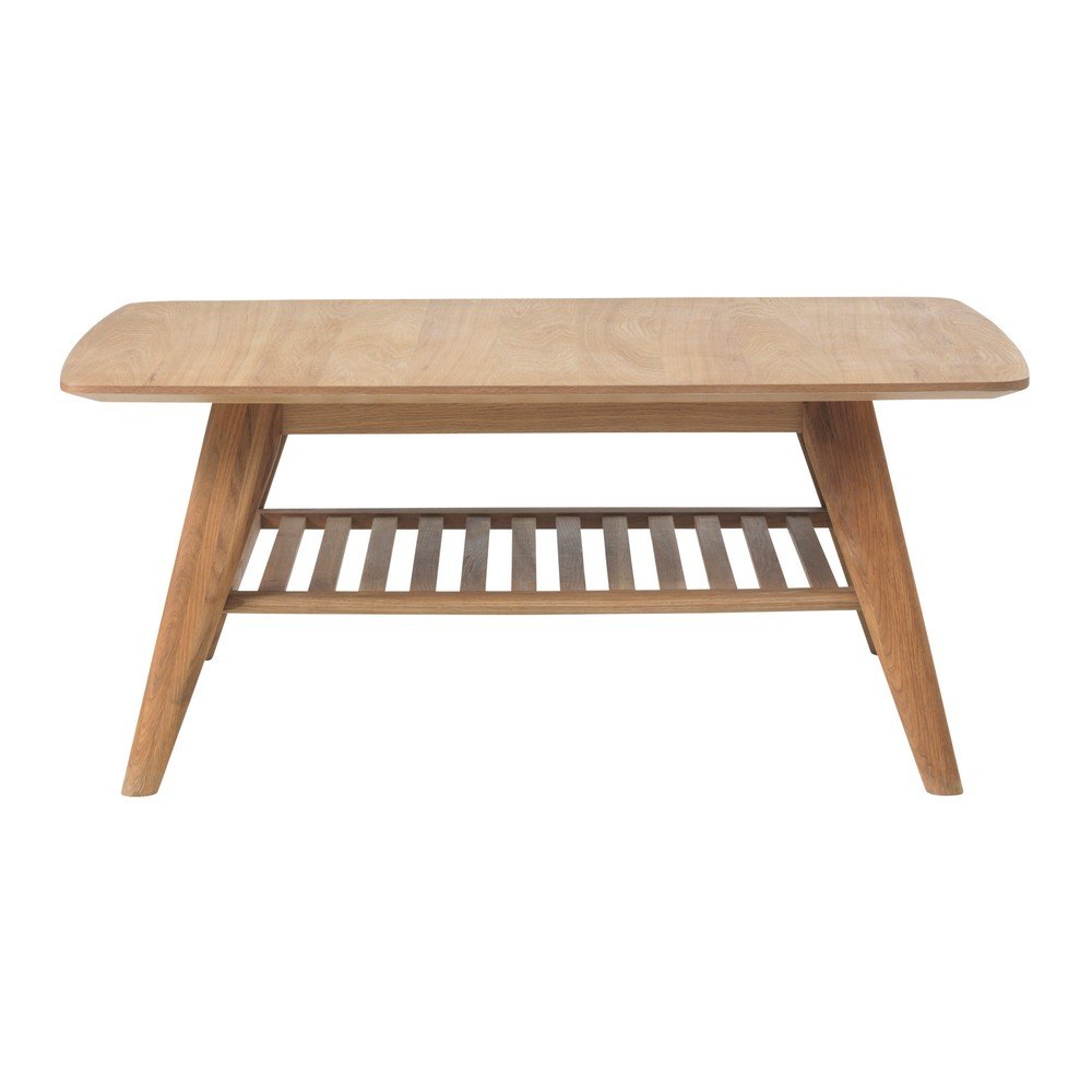 Konferenční stolek s policí z masivního dubu Unique Furniture Rho, 110 x 70 cm v:1087488