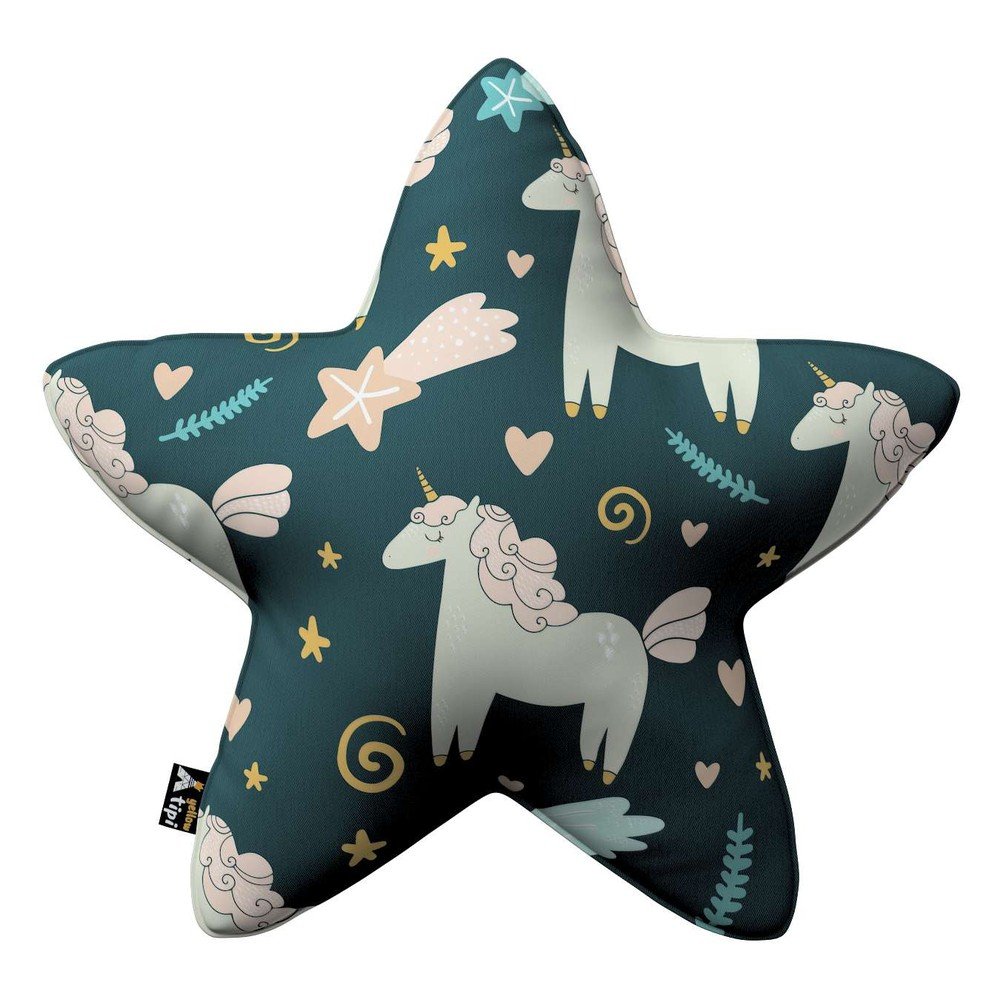 Dětský polštářek Lucky Star – Yellow Tipi v:1725240