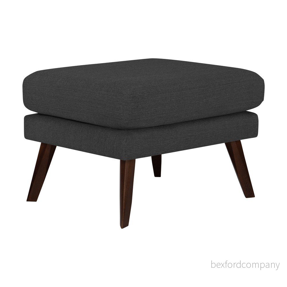 Tmavě šedý taburet Mazzini Sofas Elena v:1202058