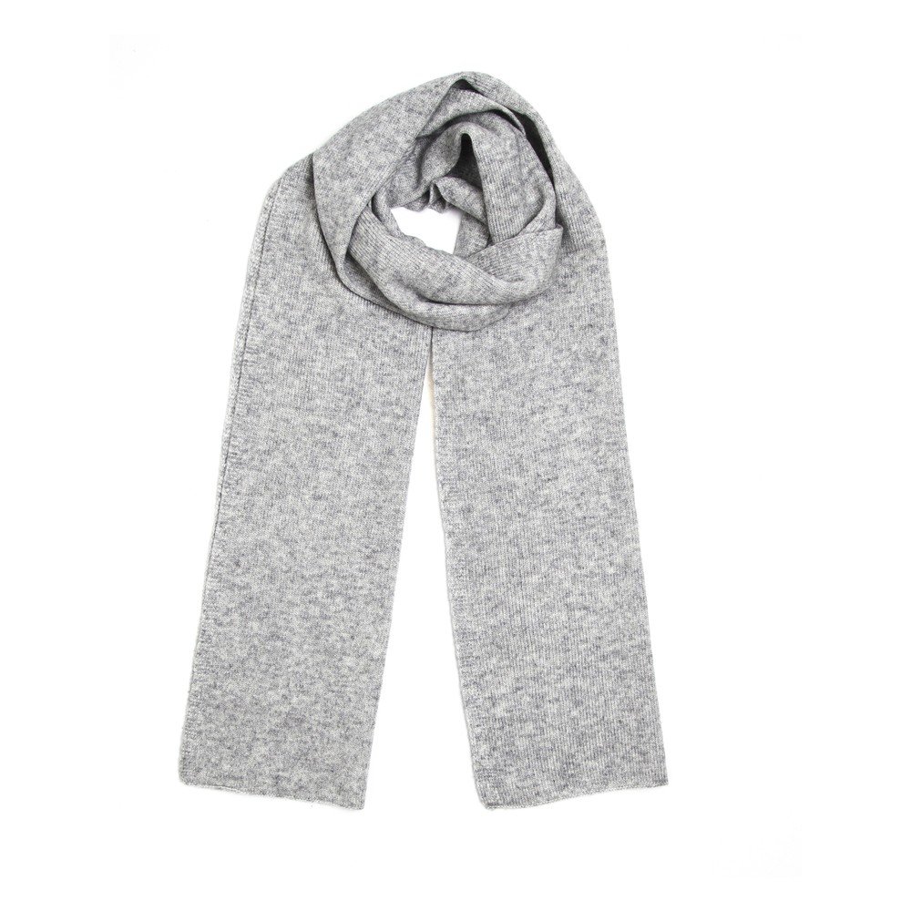 Šedá šála Silk and Cashmere Simple v:731810