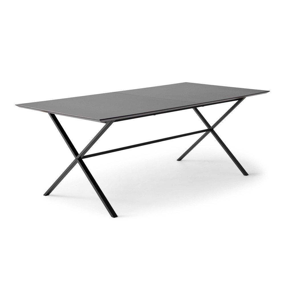 Rozkládací jídelní stůl s přídavnou deskou 100x210 cm Meza – Hammel Furniture v:1699804
