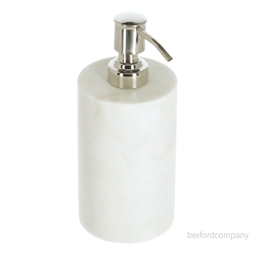 Bílý mramorový dávkovač mýdla 200 ml Elenei – Kave Home v:1759466