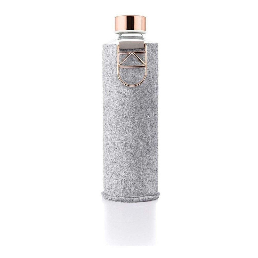 Láhev z borosilikátového skla s plstěným obalem Equa Mismatch Rose Gold, 750 ml v:1269594