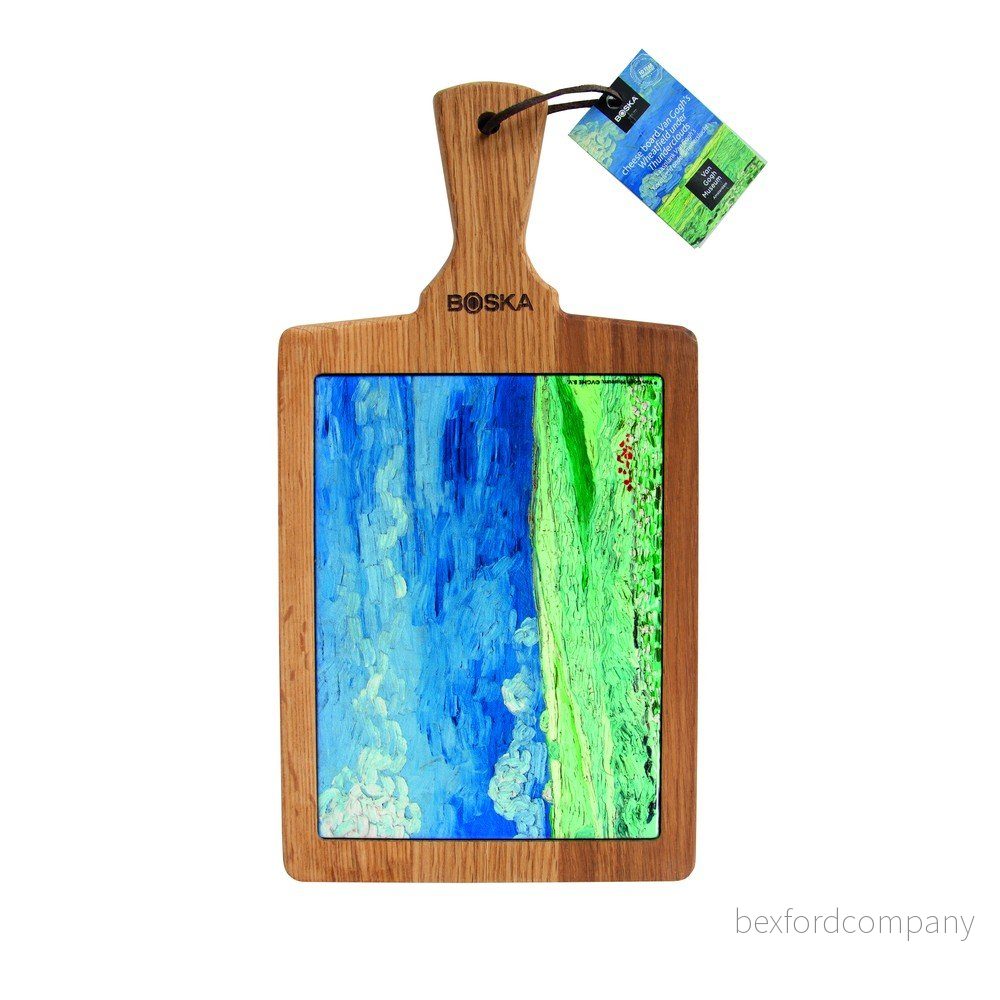 Servírovací prkénko Boska Serving Board Van Gogh Wheatfield Under Thunderclouds, 25 x 18 cm v:1333718