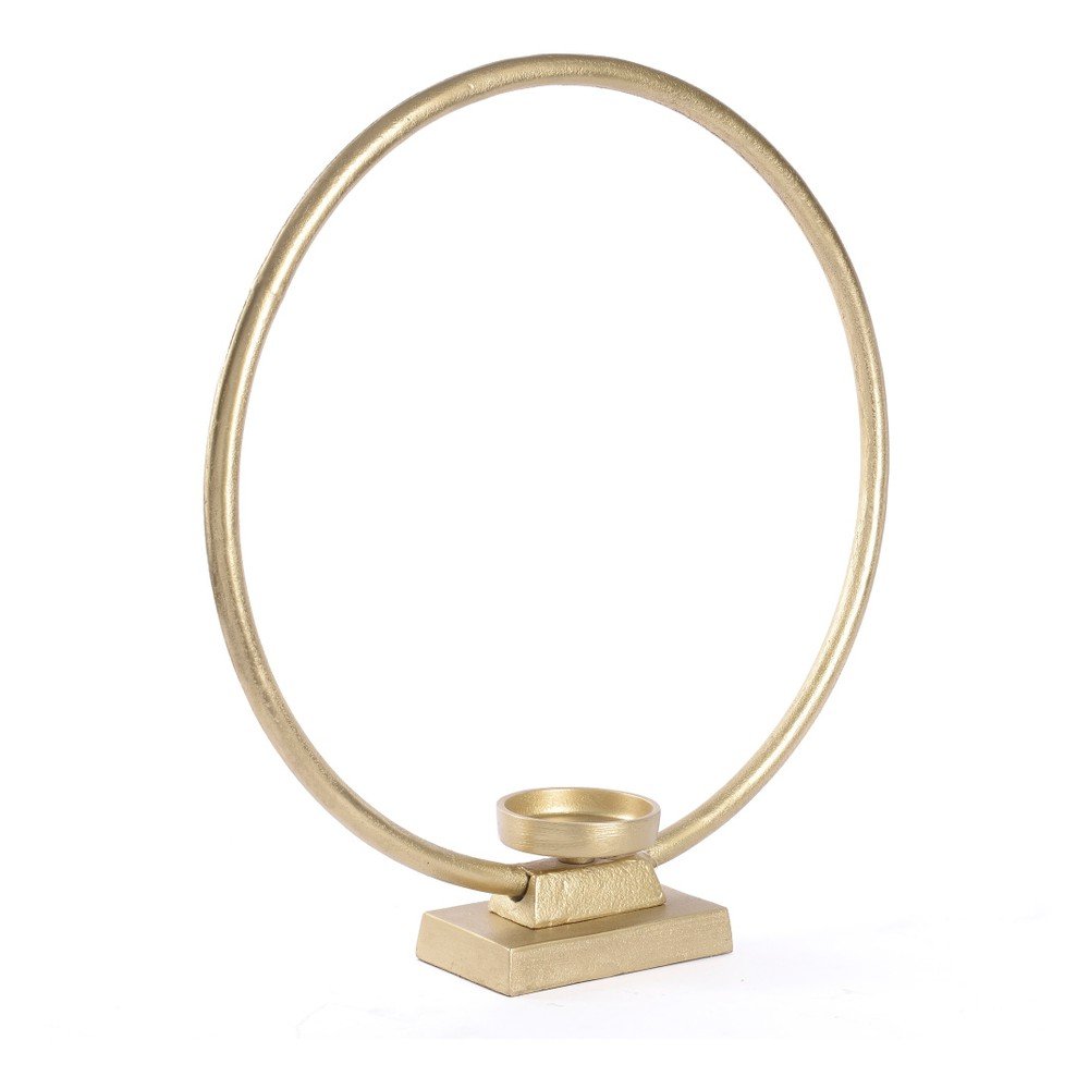 Svícen ve zlaté barvě InArt Gold Round v:910068