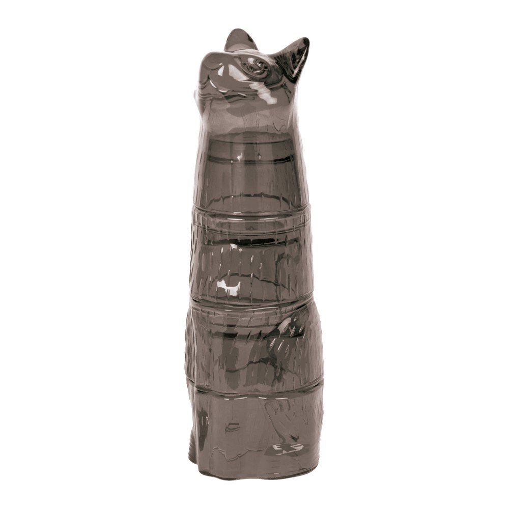 Černá sada 4 panáků DOIY Kitty v:1344319