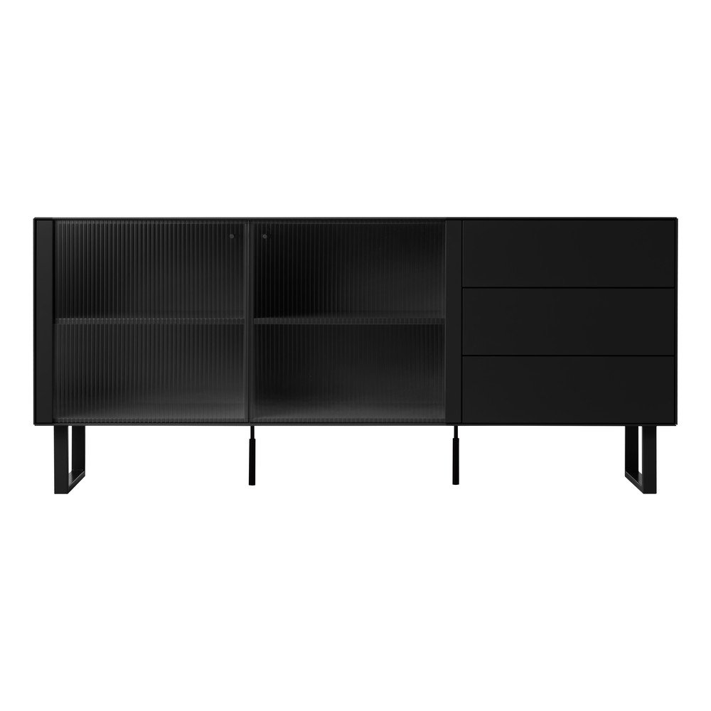 Černá komoda 180x79 cm Edge by Hammel – Hammel Furniture v:1583178