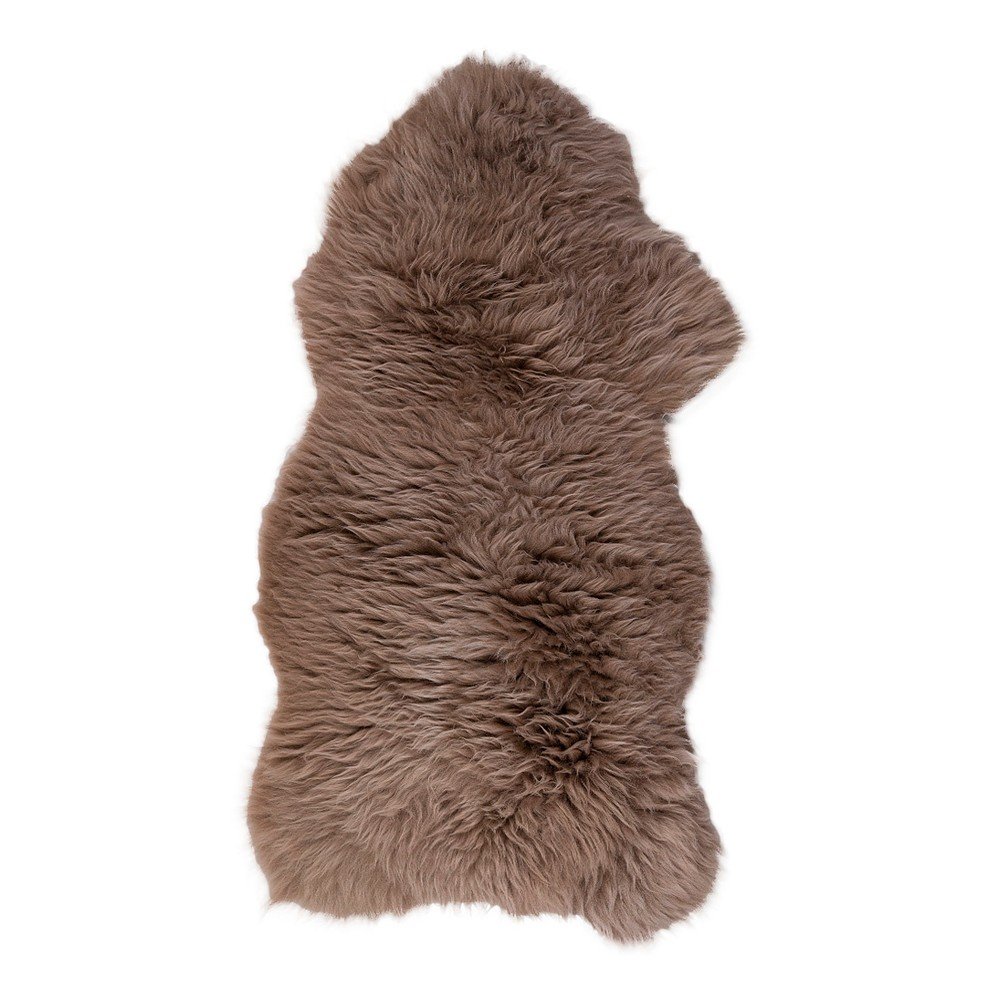 Ovčí kožešina s dlouhým chlupem Taupe, 100×60 cm v:715036 Ovčí kožešina s dlouhým chlupem Taupe, 100×60 cm v:715036