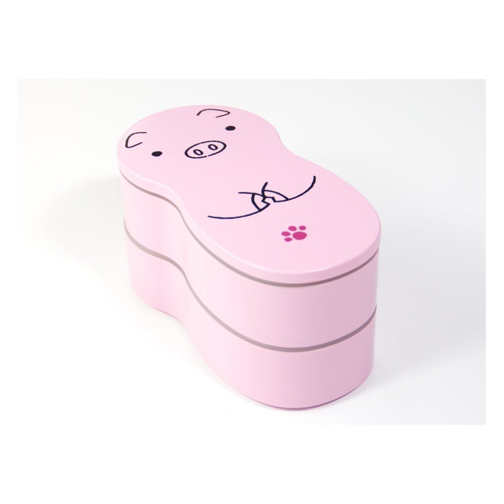 Růžový svačinový box Joli Bento Animaux, 540 ml v:792826