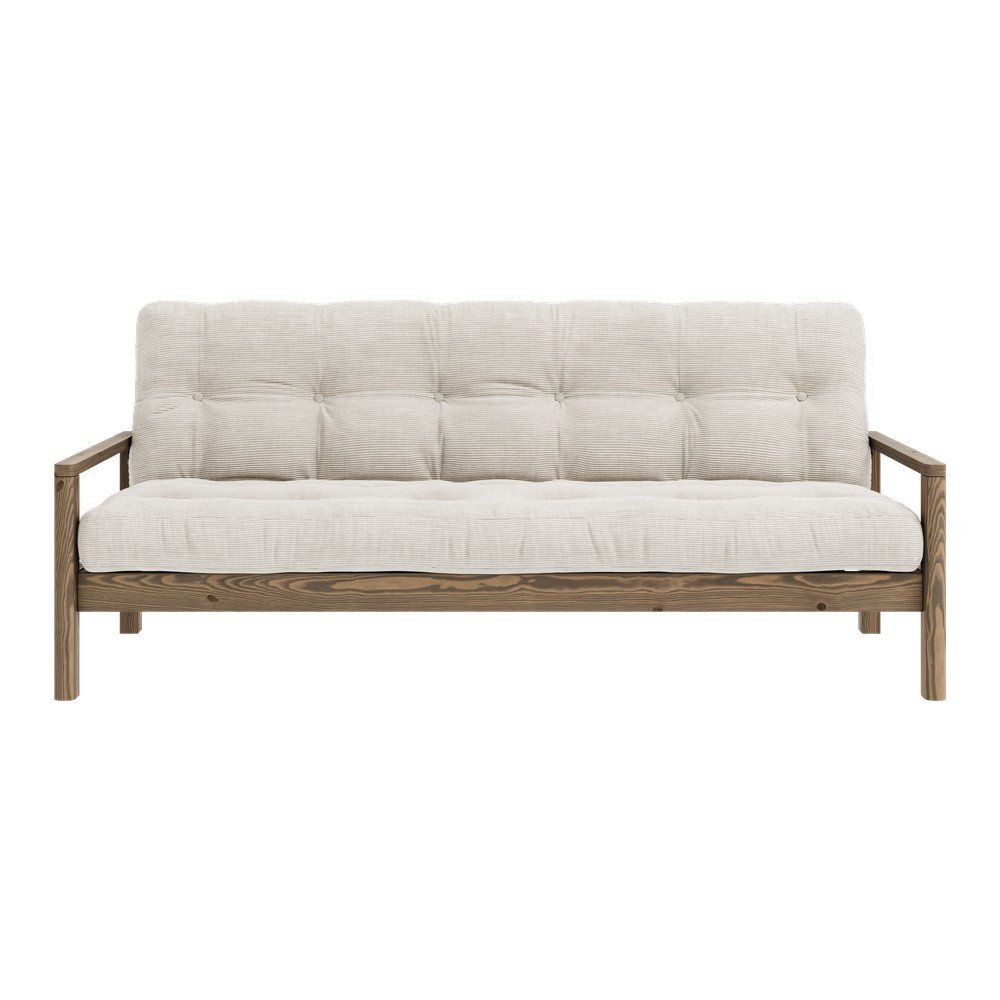 Bílá rozkládací pohovka 205 cm Knob – Karup Design v:1612722